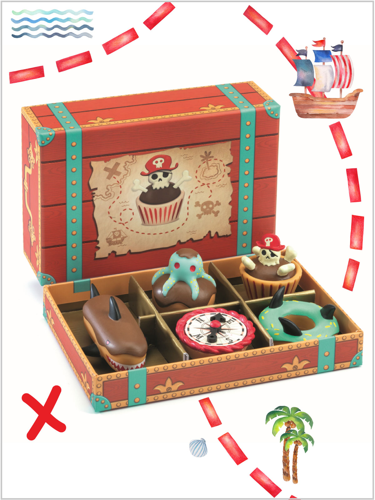 frederickandsophie-kids-toys-djeco-wooden-pirate-sweets-cake-set